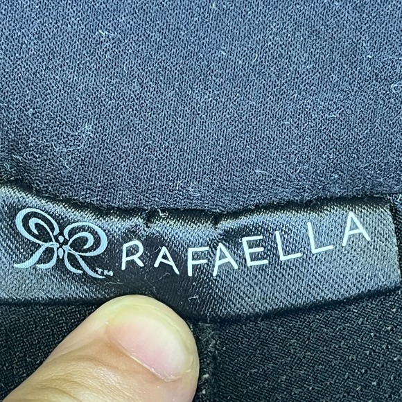 Rafaella Women's S Black Pull-On Skort Stretch Waist Casual Athletic Golf Skirt - Picture 2 of 6